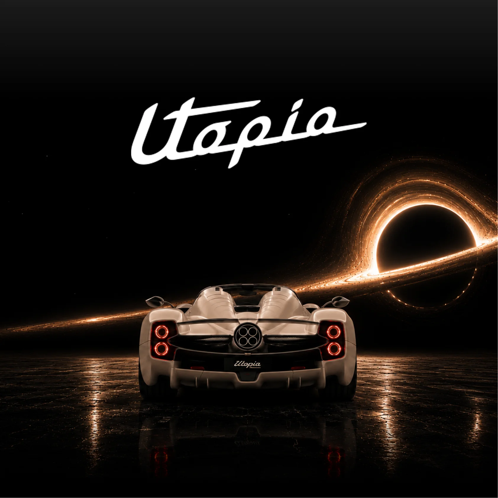 Expérience 3D et cinématographique Pagani Utopia